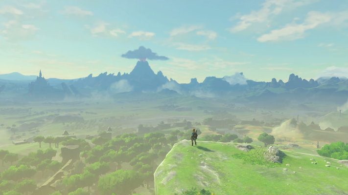 A quiet still from Breath of the Wild