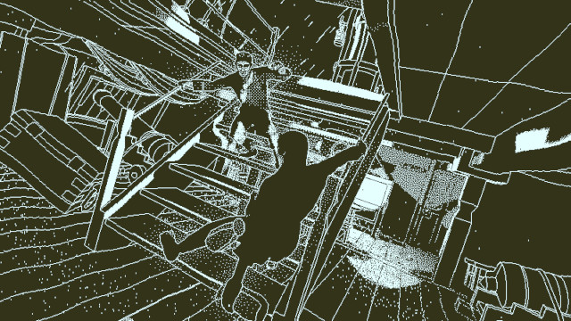 The retro visuals and frozen action of Return of the Obra Dinn